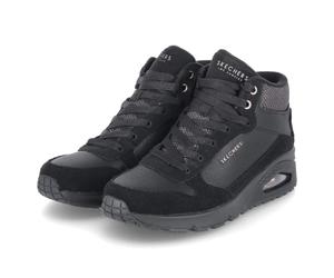 Skechers High Sneaker UNO-STACRE SHINE - Gr. 36 - Schwarz - Leder und Synthetik