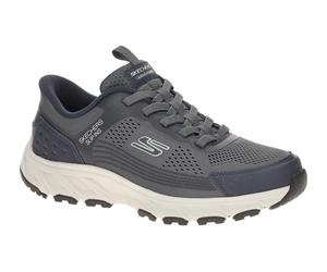 Skechers HILLCREST 2.0 237800 NVY dunkel-grau - bequeme Slipper für Herren - Größe 45