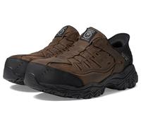 Skechers Holdredge Ryker Herren Slip-in-Bauschuh, Braun, 10 Wide