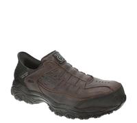 Skechers Holdredge Ryker Herren Slip-in-Bauschuh, Braun, 10 Wide