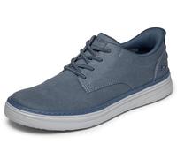 Skechers Hyland Herren-Sneaker, marineblaues Segeltuch, Größe 40