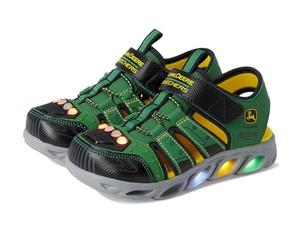 Skechers Hypno-Splash, Jungen Fischersandale, Green,