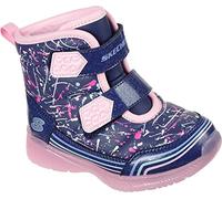 Skechers Illumi-Brights - Power Paint 302653N-NVMT, Girl boots,winter boots, Navy, 27 EU