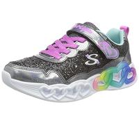 Skechers Infinite Heart Lights Fresh Love Sneaker, Schwarz, 27.5 EU
