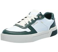 Skechers Damen Jade Best In Class Sneaker, White/Green Duraleather/Trim, 36 EU
