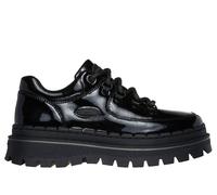 Skechers Jammers - Cool Block Sneaker in Schwarz Patent, Größe 35