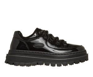 Skechers Jammers - Cool Block Sneaker in Schwarz Patent, Größe 37.5