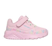 Skechers JGoldcrown: UNO Lite - Heart Craze Shoes in Light Rosa, Größe 21, in der Maschine waschbar