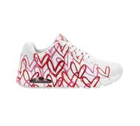 Skechers - "Jgoldcrown Uno Spread The Love" Sneaker für Damen (Weiß) EU 38 / UK 5