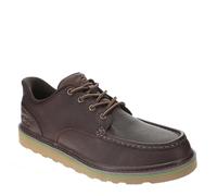 Skechers John Deere Herren-Slip-Ins, Leder, Mokassin-Zehenbereich, Brockman, Bungee, rot/braun, 10.5