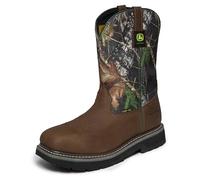 Skechers John Deere Rowood Mossy Oak Schaft-Gummistiefel für Herren, Camo, 13 X-Wide