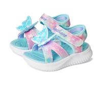 Skechers Mädchen Jumpsters Sandal - Butterfly Brights in Blau-Mehrfarbig, Größe 30