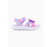 Skechers Jumpsters Butterfly Brites Sandale Lila, Kinder, Größe: 35, Material: PU/Textil