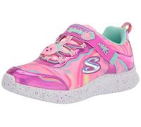 Skechers Jumpsters Sweet Kickz Sneaker, Strawberry Splash Synthetic/Multi Mesh, 33 EU