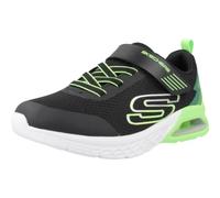 Skechers Kinder Sneaker MICROSPEC MAX II – Slip-On mit Klettverschluss, schwarz/limette Gr. 32
