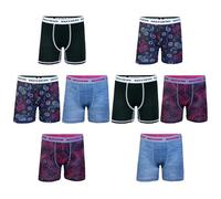 Skechers Amazon Exclusive 8er-Pack athletische Boxershorts mit einzigartigen Drucken in den Größen 2/3t, 4, 6, 8 und 10, 8er-Pack Gaming Bxrbr, 8
