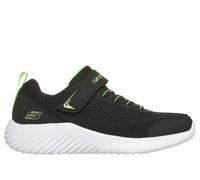 Skechers Jungen Bounder - Quantarun Sneaker in Schwarz, Größe 28, in der Maschine waschbar
