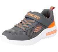 Skechers Jungen Boys Sneaker, Charcoal Orange Synthetic Textile Trim, 43 EU