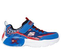 Skechers Jungen Creature Crawlers Sneaker in Blau/Rot, Größe 31, in der Maschine waschbar