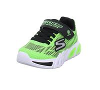 Skechers Jungen Flex-Glow Elite - Vorlo Sneaker in Grün/Schwarz, Größe 30