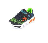 Skechers Flex-Glow Elite VORLO Sneaker, Navy Synthetic & Multi Trim, 32 EU