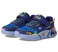 Skechers Jungen Gametronix 2.0 Sneaker, Navy Synthetic Blue Textile Multi Trim, 37 EU