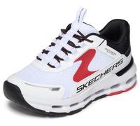 Skechers Jungen Glide-Step Plus Vista-Lane Sneaker, White, 28 EU