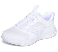 Skechers Jungen Go Run 400 V2 Turbo-Brisk Slip-InTurnschuhe, White, 39 EU