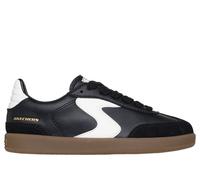 Skechers Jungen Hotshot - Junior Varsity Sneaker in Schwarz/Weiss, Größe 40