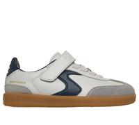 Skechers Jungen Hotshot - Varsity Team Sneaker in Grau/Blau, Größe 27.5