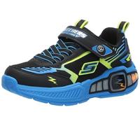 Skechers Jungen S-Lights: Light Storm 3.0 Sneaker in Schwarz/Grün, Größe 29