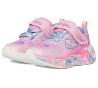 Skechers Jungen Mädchen Eternal Heart Lights Sneaker, Pink, 23 EU