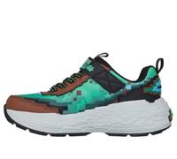 Skechers Jungen Mega-Craft 4K Turnschuhe, Brown Synthetic/Textile/Green & Multi Tri, 28 EU