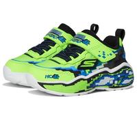 Skechers Jungen Mega Scene, Limette/Schwarz, 9 Toddler