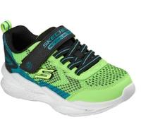 Skechers Meteor-Lights 2. Kinder Freizeitschuhe, grün, Größe 34 34