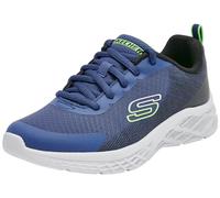 Skechers Microspec II Vovrix Kinder Laufschuhe blau/grün - 31