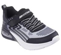Skechers Microspec Max Advance Sneaker, Black/Charcoal, 31 EU