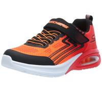 Skechers Microspec Max Advance Sneaker, Black/Red, 30 EU