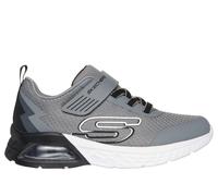 Skechers Jungen Microspec Max II - Vodrox Sneaker in Grau/Schwarz, Größe 33.5