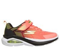Skechers Jungen Microspec Max Velocity Sneaker in Orange/Schwarz, Größe 32