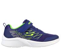 Skechers Jungen Microspec - Texlor Sneaker in Blau/Grün, Größe 32