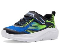 Skechers Microspec Velocity Grid-Drift Jungen Sneaker blau/grün - 35