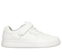 Skechers Jungen Quick Street Lite Sneaker in Weiss, Größe 27, in der Maschine waschbar