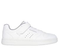 Skechers Jungen Quick Street Sneaker in Weiss, Größe 27.5, in der Maschine waschbar