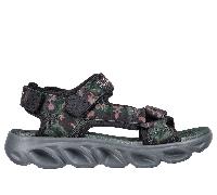 Skechers Jungen S Lights: Hypno-Splash - Sun Breaks Shoes in Schwarz/Grün, Größe 30