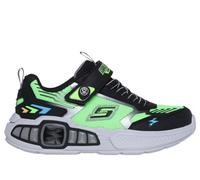 Skechers Jungen S-Lights: Light Storm 3.0 Sneaker in Schwarz/Grün, Größe 33