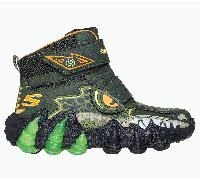 Skechers Jungen S-Lights: Skech-O-Saurus Lights 2.0 - Arctic Dino Shoes in Grün, Größe 29
