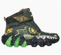 Skechers Jungen S-Lights: Skech-O-Saurus Lights 2.0 - Arctic Dino Shoes in Grün, Größe 35
