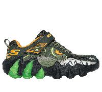 Skechers Jungen S-Lights: Skech-O-Saurus Lights 2.0 Sneaker in Grün, Größe 28