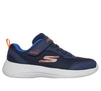 Skechers Jungen Selectors - Reset Achieved Sneaker in Blau/Blau, Größe 33.5, in der Maschine waschbar